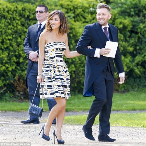 Myleene Klass Meets Up With Amanda Holden At Geri Halliwells Wedding Daily Mail Online