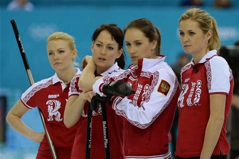 The Russian Curling Team Rpics
