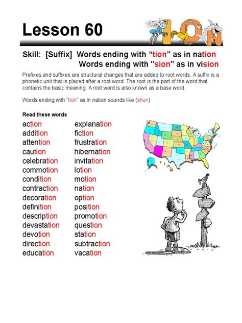 Skill Suffix Words Ending With “ ” As In Na Words Ending With As