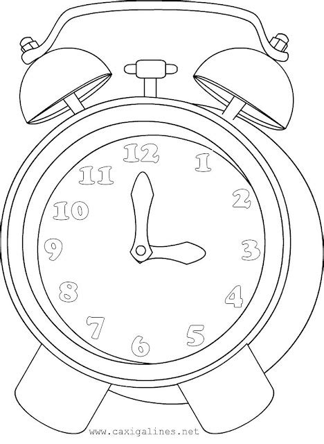 COLOREAR RELOJES DESPERTADOR