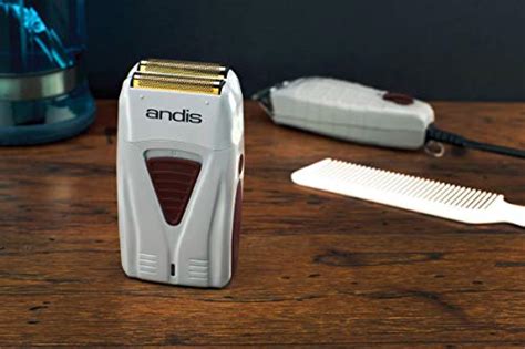 The andis 17150 comes with rechargeable batttery. Andis 17150 Pro Foil Lithium Titanium Foil Shaver, Cord ...