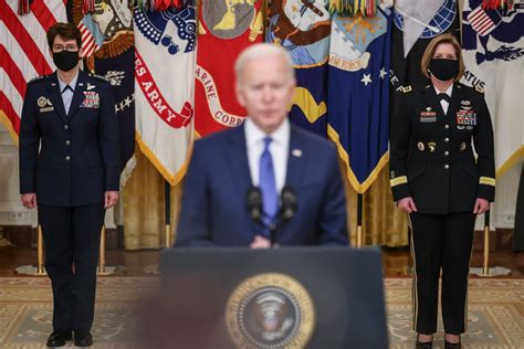 Biden Announces Nominations Of Two Female Generals For Promotion To Four Star Commands The