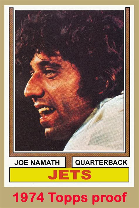 We did not find results for: Bob Lemke's Blog: Trying to top Topps' 74 Namath