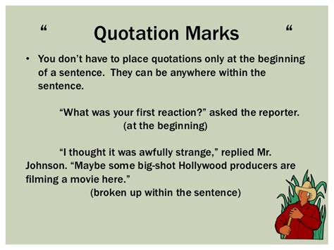 Sentence starters for introducing a quote. 09 24 quotations and titles