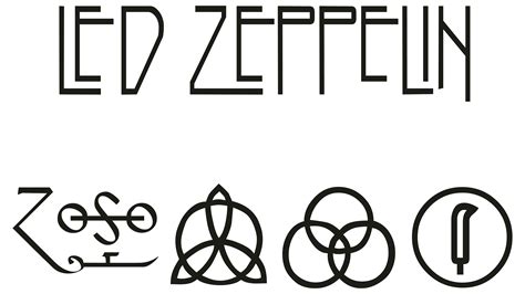 Led Zeppelin Logo History Meaning Symbol Png Images And Photos Finder