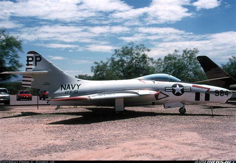 Grumman F9f 8p Cougar Usa Navy Aviation Photo 1098202