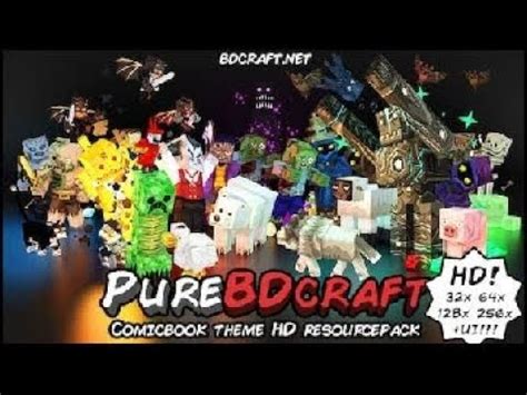 Sphax animated pvp edit 128x128 1.11.2. Minecraft : texture BDcraft hd Xbox one s - YouTube