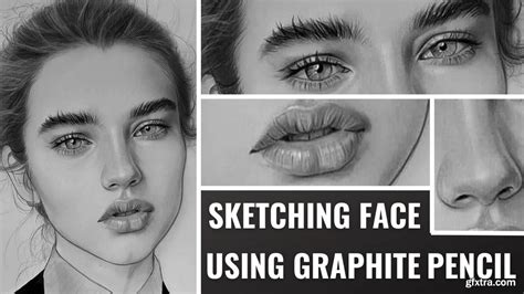 Learn To Draw Complete Realistic Face Draw Shading Sketching With