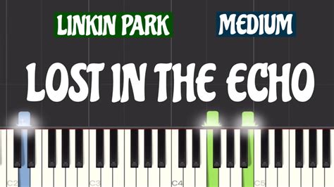 Linkin Park Lost In The Echo Piano Tutorial Medium Youtube