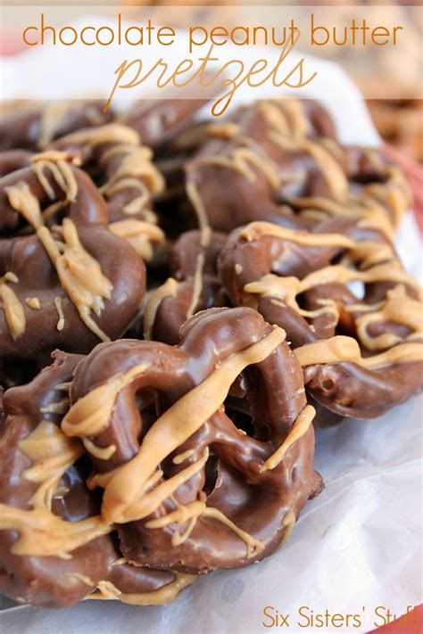 Crazy Easy Chocolate Peanut Butter Pretzels