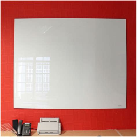 Floating Magnetic Glass Whiteboard 1500x1200mm