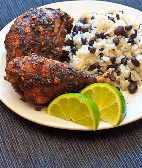 Hello and welcome to cooking with estellethis week i am going to show you my way of cooking jamaican jerk chicken with rice and beans. Jamaican Jerk Chicken with Coconut Rice and Beans ...