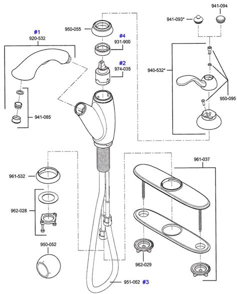 1 product rating american standard kitchen sink faucet pull out spray replacement sprayer head. price pfister bathroom faucet parts | Home Design Ideas ...