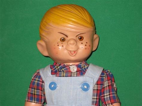 Vintage 1950s 16 Vinyl Dennis The Menace Doll Etsy Dennis The