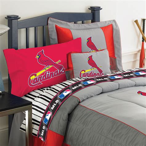 They are a member of the central division of major league baseball's national league. St. Louis Cardinals Twin Size Sheets Set