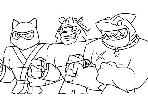Printable Goo Jit Zu Coloring Page - Free Printable Coloring Pages for Kids