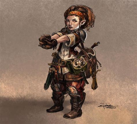 Arno Tweedie Cover World Anvil Female Dwarf Female Gnome Dnd Halfling