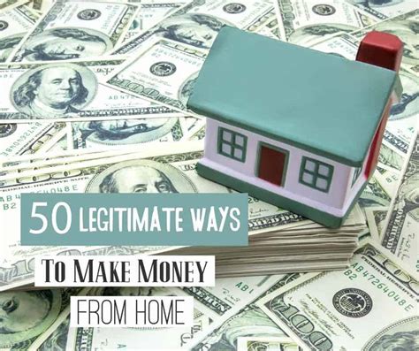 Can we really make money online. 50 Legitimate Ways to Make Money from Home