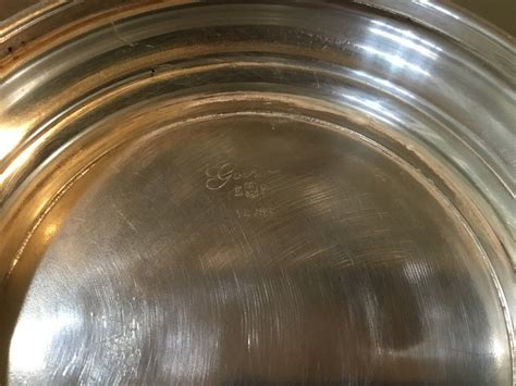 Gorham Silver Plated Bowl Yc Large Vintage Etsy