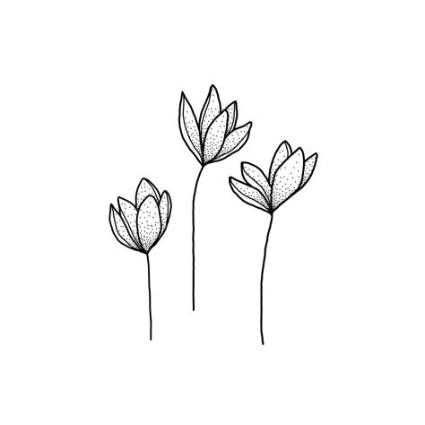 The Best Minimalist Aesthetic Flower Drawing Ideas Youll Love