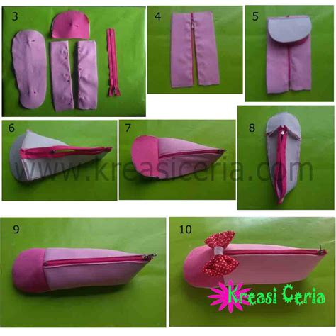 Bisa digunakan sebagai hadiah anak atau wisuda pada hari bahagiamu, souvenir pernikahan 100% indonesia Kreasi Tempat Pensil Unik Bentuk Sepatu dari Bahan Bekas
