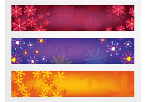 Flowers Banners Vector - Download Free Vector Art, Stock Graphics & Images