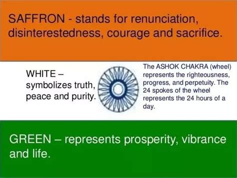 Though a symbol of rest and relaxation today (think: What is the significance of the three colors in India's ...