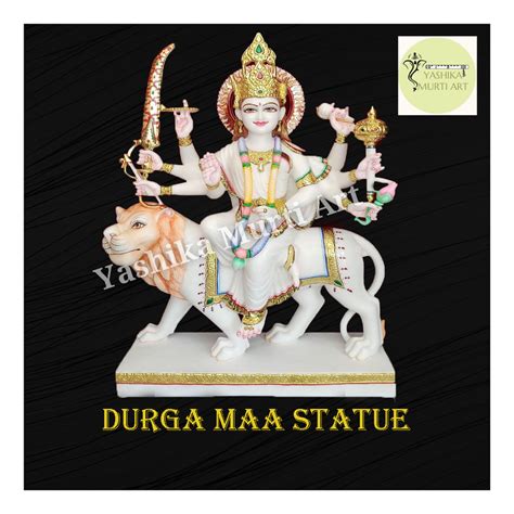 hindu ambe maa marble moorti size 12 inch to 48 inch at rs 21000 in jaipur