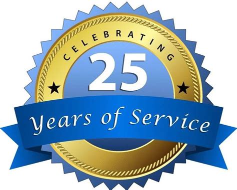 Celebrating 25 Years Of Service Gilks