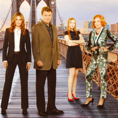 Castle Cast Promo Pic Season 6 Nathan Fillion And Stana Katic Photo