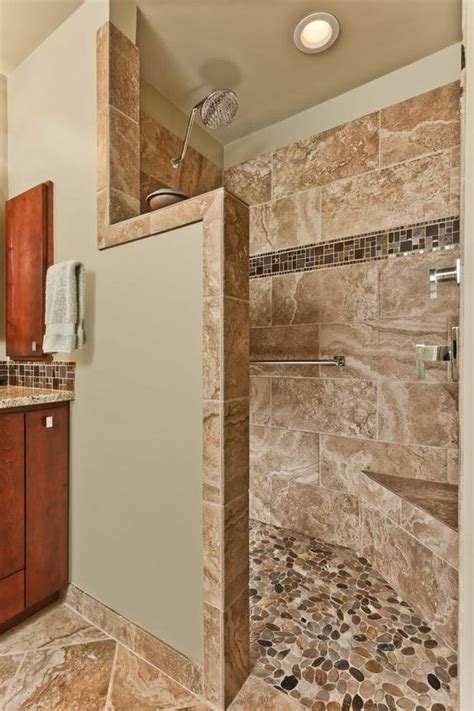 The steam softens the towels a tad, making them. Bathroom remodel with doorless, walk-in shower: | For the ...