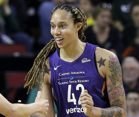 American basketball player brittney griner is famous for playing in the phoenix mercury of the women's national basketball association (wnba). Mercury's Brittney Griner named WNBA Player of the Week ...