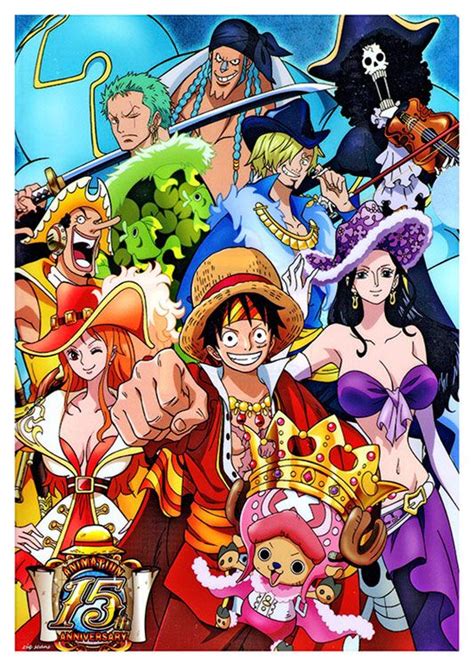 One Piece Anime Poster Available At 45x32cm This Poster Is Printed On