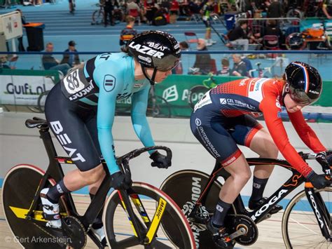 Browse 230 laurine van riessen stock photos and images available, or start a new search to explore more stock photos and images. Laurine van Riessen en NK Baanwielrennen - LRTV Swift