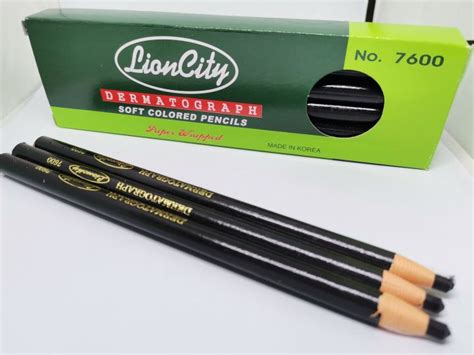 Uno 12pcs Box Lion City Dermatograph Tailors Pencil Sewing