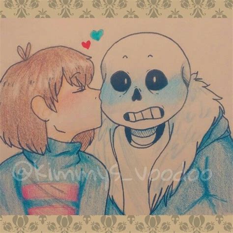 Pin On Undertale Frisk And Sans Ship