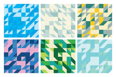 18 Repeating Grid Pattern Tiles By Hugh Adams Thehungryjpeg