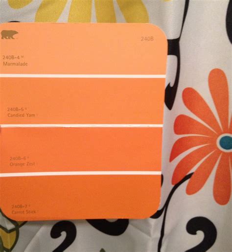 99 paints matching burnt 3457 paints matching orange all paints matching original formulation. Behr orange color pallet ... Leaning toward Carrot Stick ...