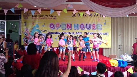 K1 Ms Apri Dance Open House March 2017 Sekolah Bina Talenta Graha Youtube