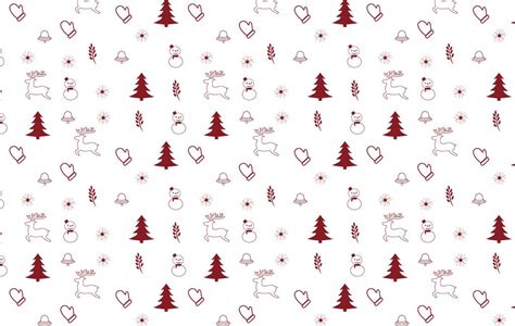 Christmas Seamless Pattern Vector For Free