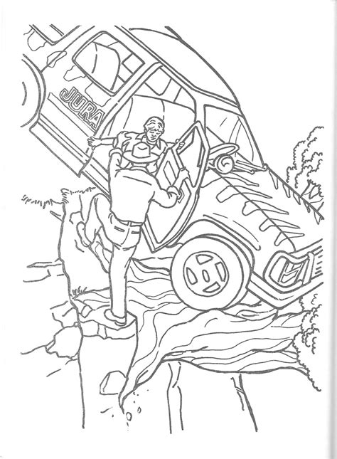 Jurassic Park Official Coloring Page Jurassic Park Photo 43330818 Fanpop