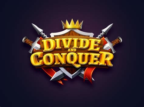 Divide And Conquer Game Logo Game Logo Design Game Font