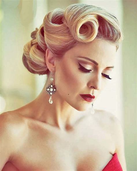 Vintage Wedding Hairstyles Old School Ideas Vintage Wedding