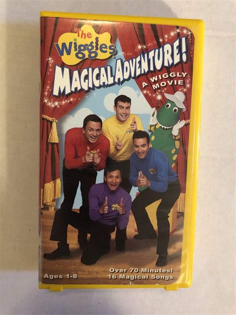 The Wiggles Magical Adventure A Wiggly Movie Magical Songs Vhs