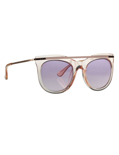 Georges, maurice, armand et paul. Guess lunettes de soleil avec verres roses pour ELLE, rose ...