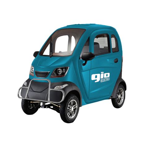 Gio Golf Enclosed Mobility Scooter Blue Gio Electric Bikes