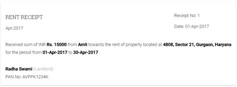 Use our free rent receipt generator and save taxes. How to Generate Rent Receipts Online?