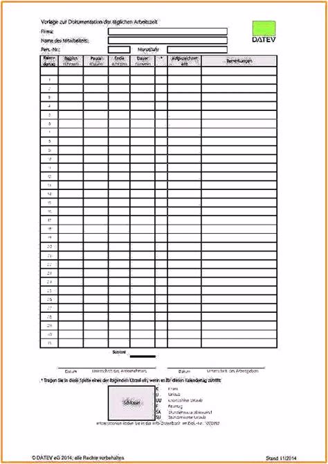 It tracks and reports project times for freelancer. 9 Vorlage Zur Dokumentation Der Taglichen Arbeitszeit Datev Pdf - SampleTemplatex1234 ...