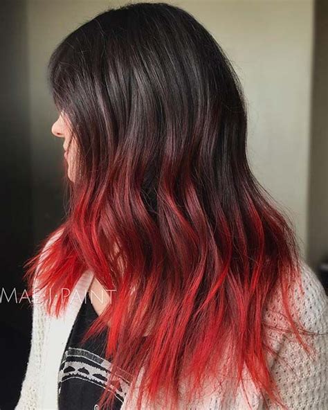 23 Red And Black Hair Color Ideas For Bold Women Stayglam Hair