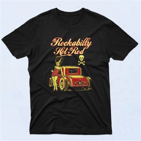 Rockabilly Hot Rod Authentic Vintage T Shirt 90sclothes Com